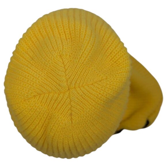 Vintage Snowmobile Full Face Winter Knit Ski Mask Yellow ski-doo? - Picture 6 of 10